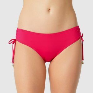Anne Cole Ruched-Side Bikini Bottoms
